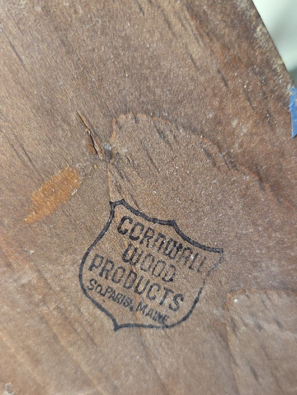Vtg CORNWALL WOOD PRODUCTS Spindle Napkin/Letter Holder, S&P, Candle‎ Holders